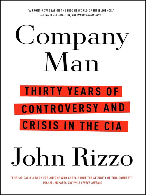 Title details for Company Man by John Rizzo - Available